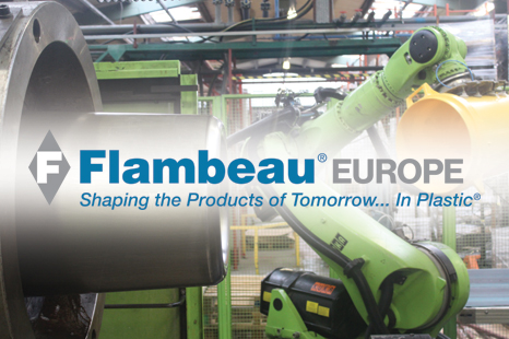 Industrial robot in manufacturing facility