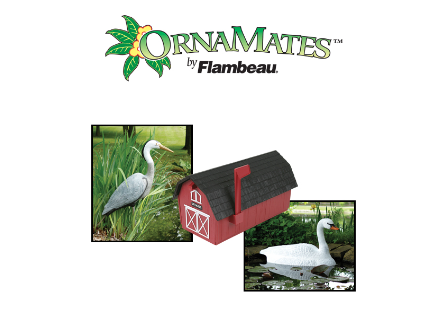 Decorative barn with bird images